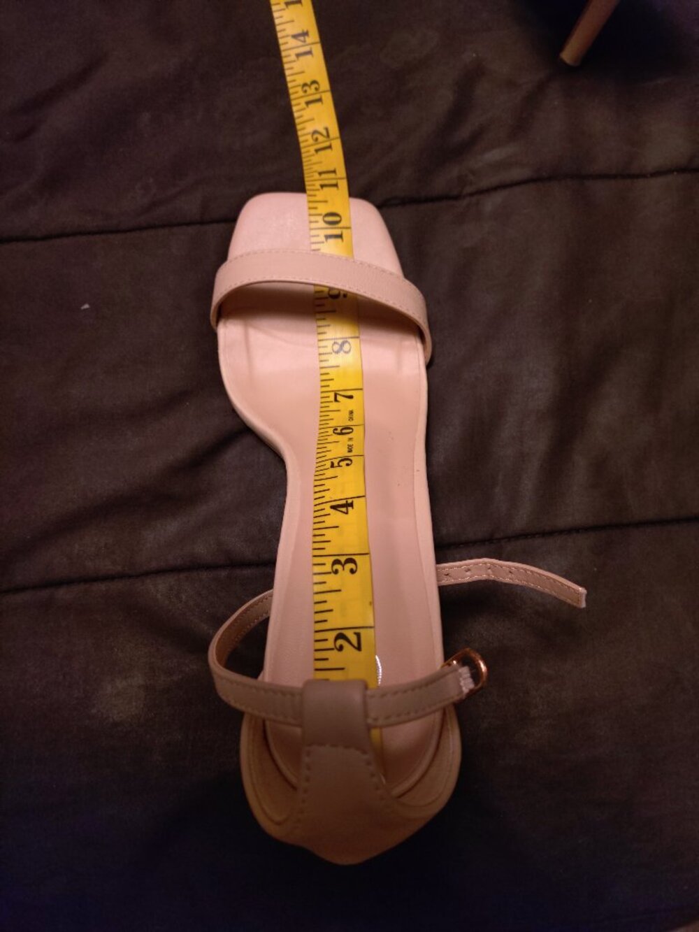 Journee Collection Womens Tru Comfort Foam Everton Pump Nude - Size 12 Womens US - Picture 2 of 7